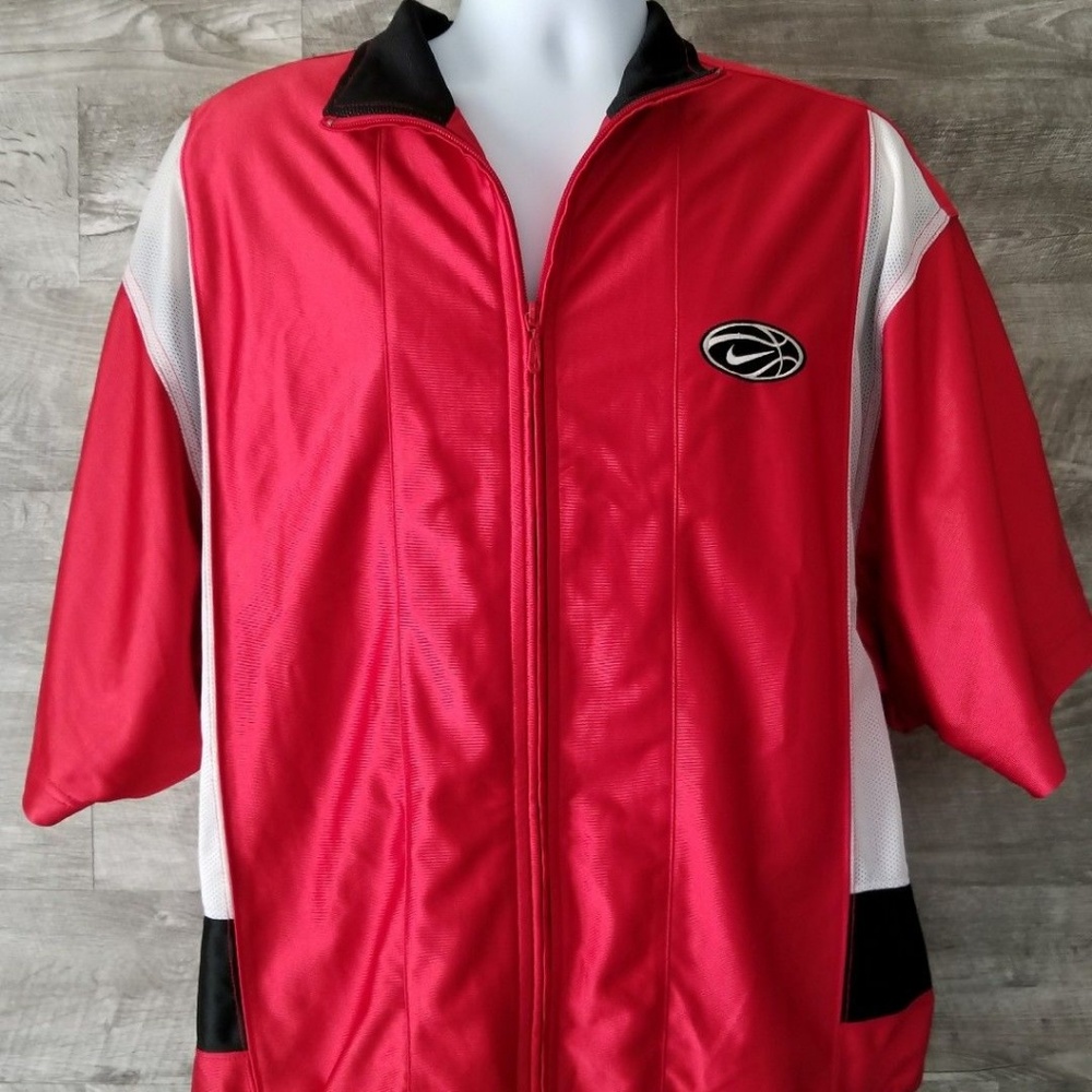 Vintage Athletic Nike Basketball Jacket Sz Large